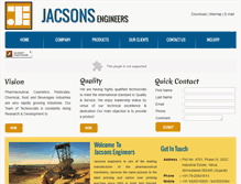 Tablet Screenshot of jacsonsengrs.com